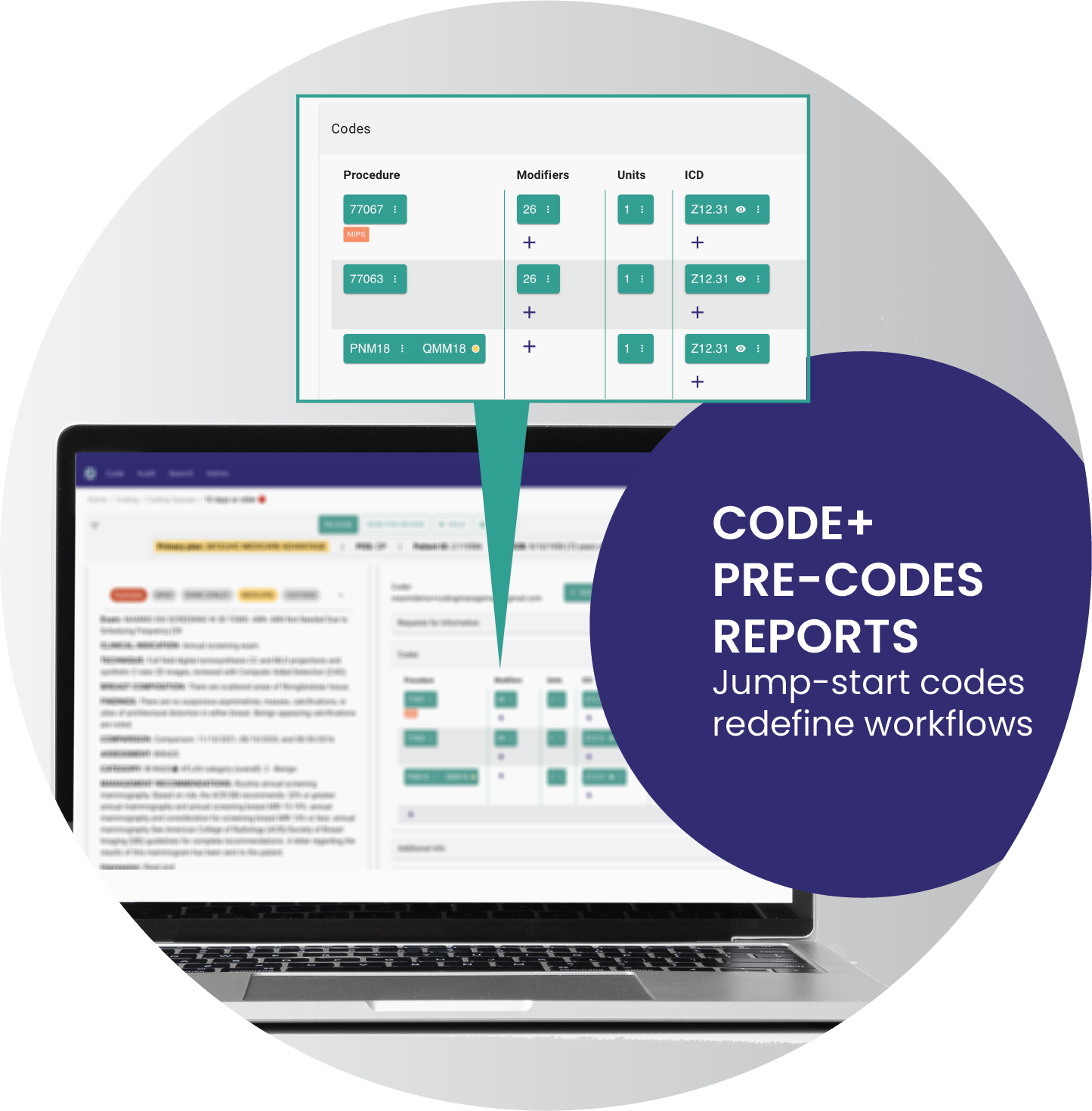 Code+: Lightning-fast Intelligent Production Radiology Coding & Auditing